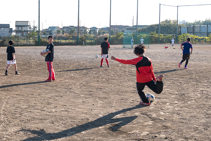 中学サッカー部