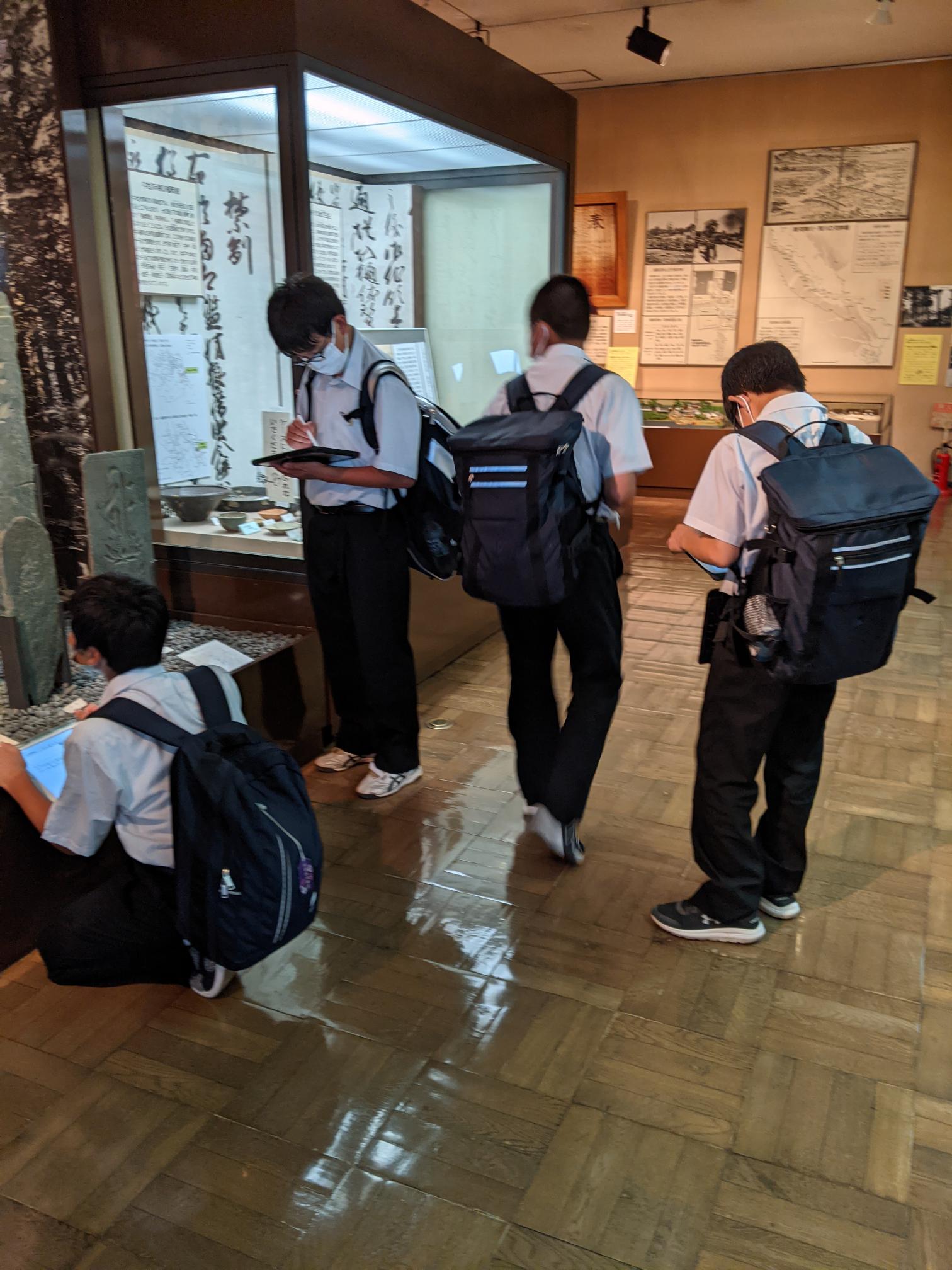 中1夏期講習 社会「学校周辺の歴史を学ぼう」 | 城北埼玉中学・高等 